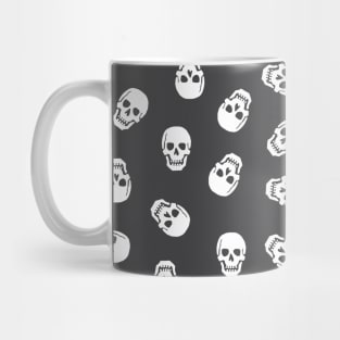 Skulls pattern Mug